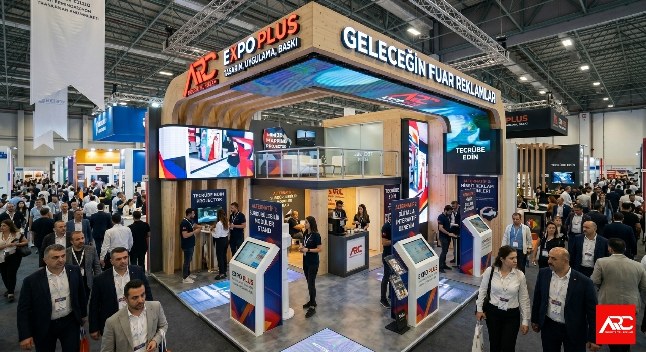 Fuar Tasarımı Çalışmaları - Arc ExpoPlus Fuar Reklam Tasarımı | ARC Reklam İstanbul